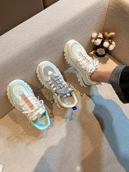 Ležerne ženske tenisice s grubom platformom od 6 cm