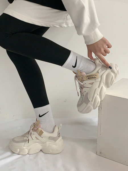 Ležerne ženske tenisice s platformom od 6 cm