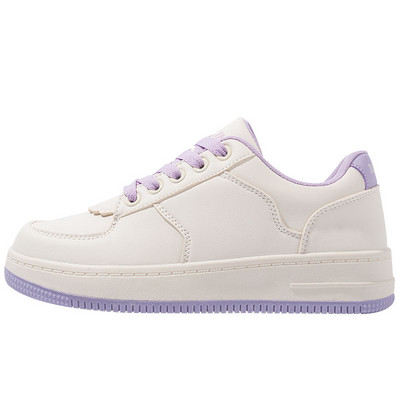 Ženske casual tenisice od eko kože bijele boje