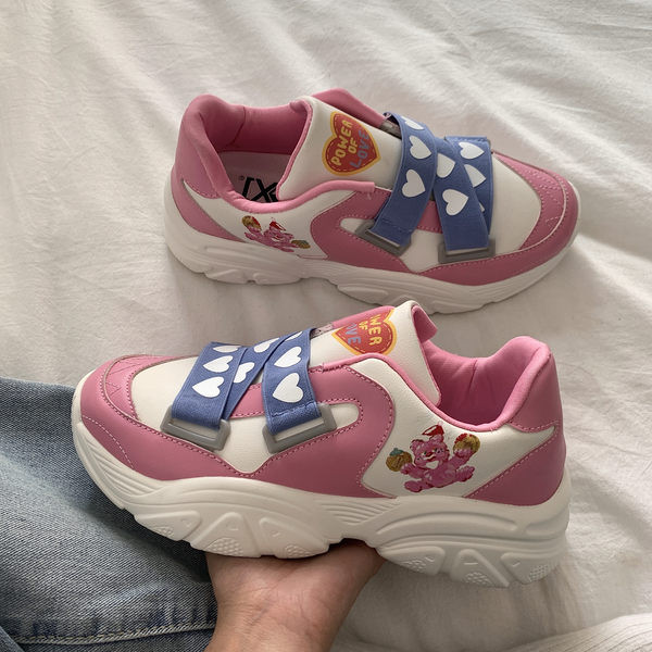 Ženske tenisice u ružičastoj boji s aplikacijom