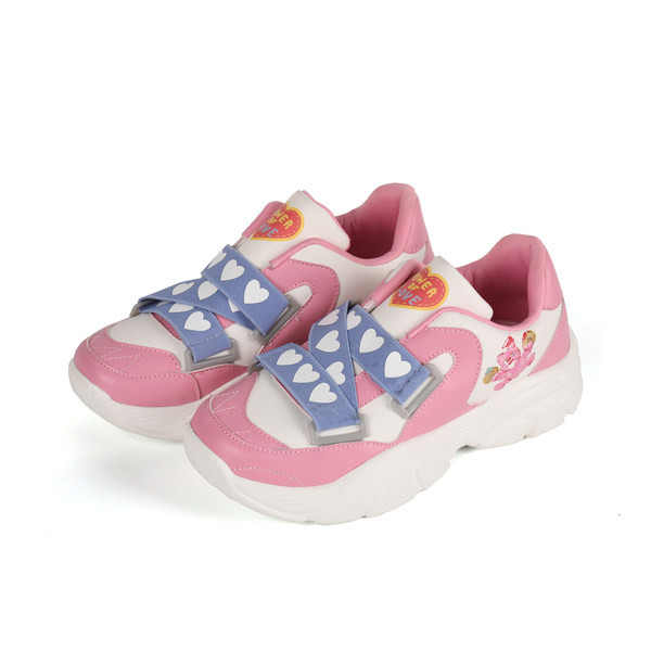 Ženske tenisice u ružičastoj boji s aplikacijom