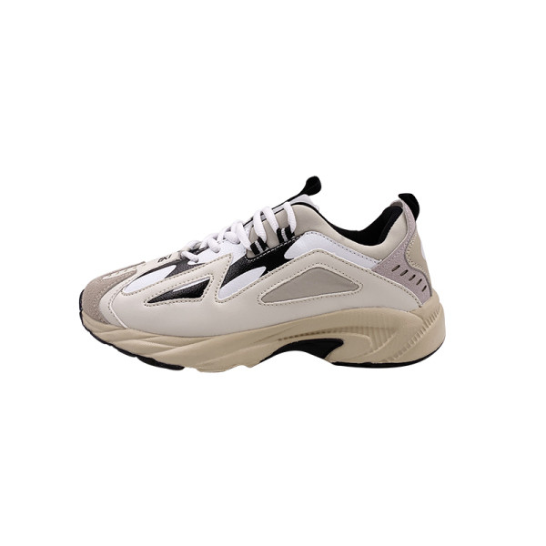 Ležerne ženske tenisice na vezice - bež boje