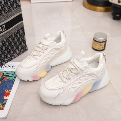 Proljetne ženske casual tenisice s ravnim potplatom