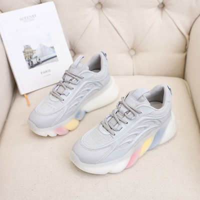 Proljetne ženske casual tenisice s ravnim potplatom