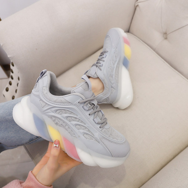 Proljetne ženske casual tenisice s ravnim potplatom