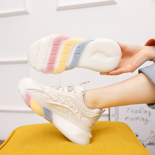 Proljetne ženske casual tenisice s ravnim potplatom