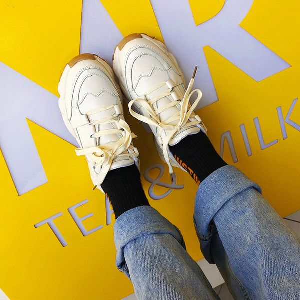 Sportske i casual ženske tenisice s platformom od 5 cm