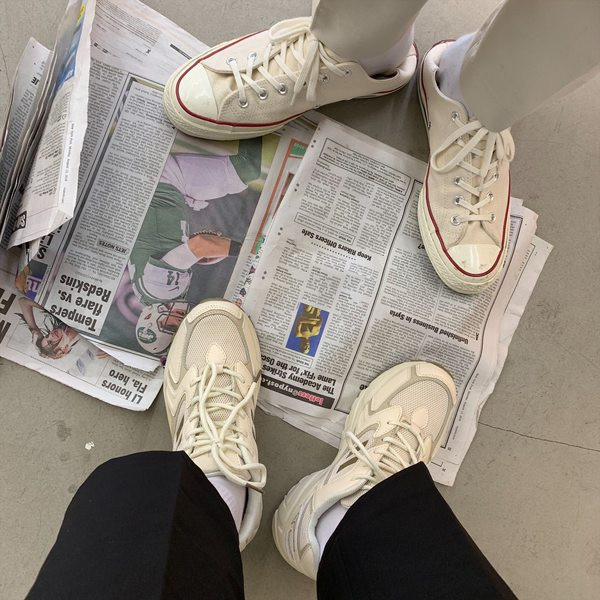 Ženske sportske tenisice s grubim potplatom