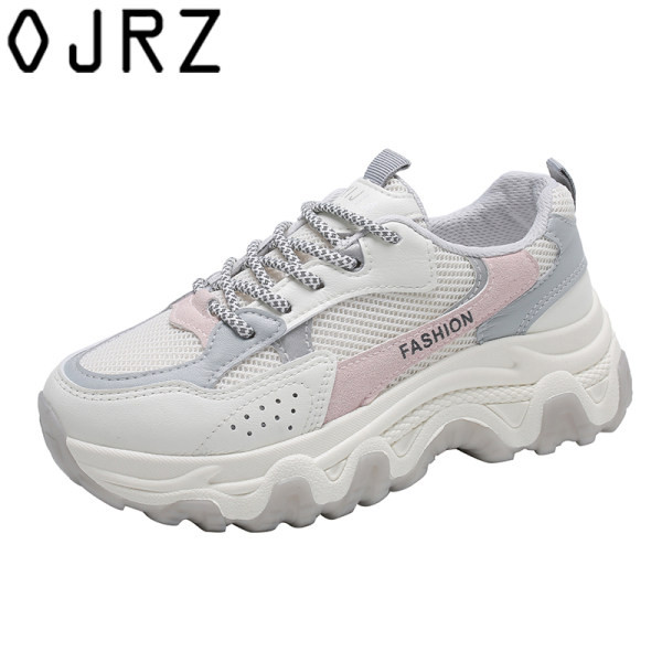 Prozračne ženske tenisice s platformom od 6 cm