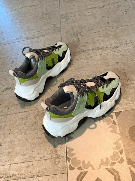 Ležerne ženske prozračne tenisice s platformom od 6 cm