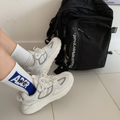 Sportske i ležerne ženske tenisice sa vezicama - bijele boje