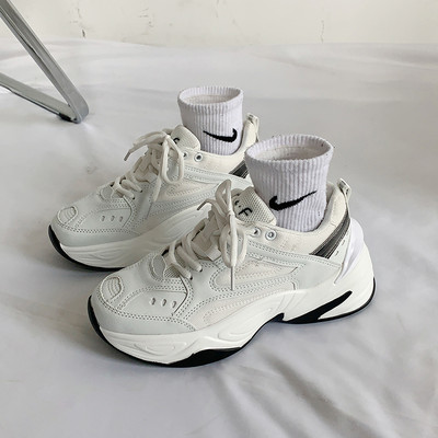 Ženske casual tenisice od eko kože sa platformom od 6 cm