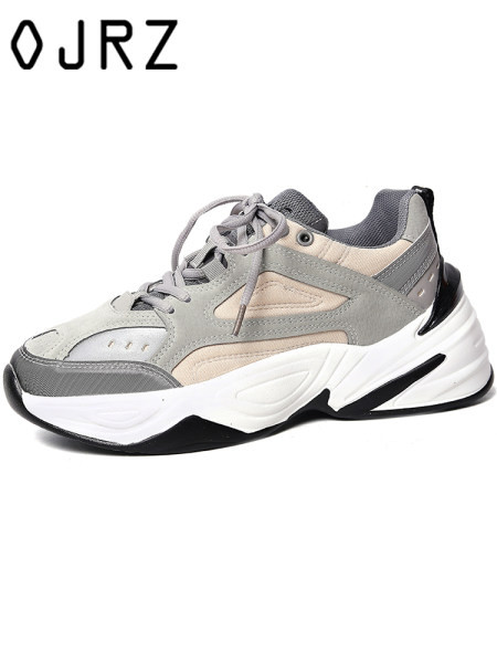 Ženske casual tenisice od eko kože sa platformom od 6 cm