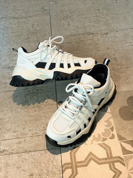 Ženske casual tenisice od eko kože sa platformom od 6 cm