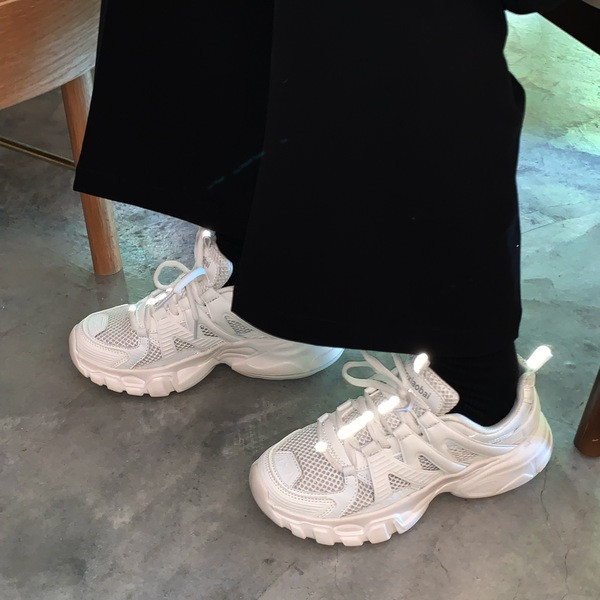 Casual ženske tenisice za trčanje - bijele i crne