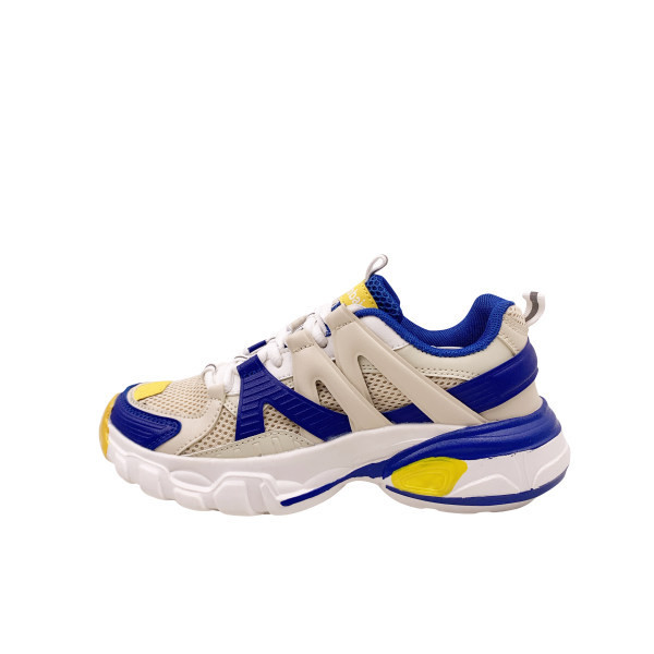 Sportske i ležerne ženske tenisice sa vezicama - plava boja