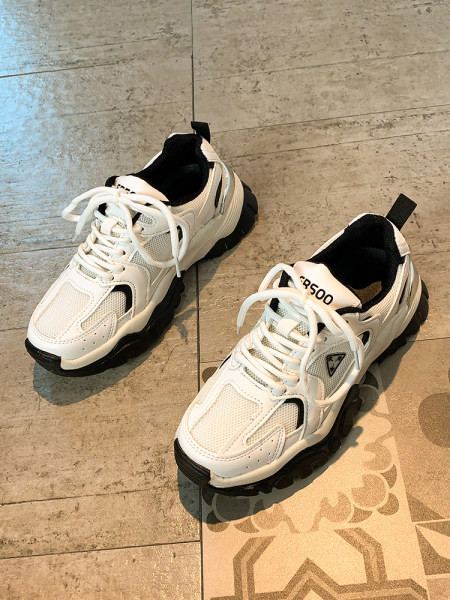 Sportske ženske prozračne tenisice s platformom od 6 cm