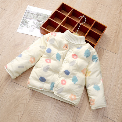 Proljetna dječja jakna za djevojčice na gumbe