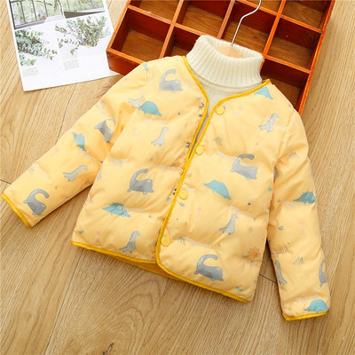 Proljetna dječja jakna za djevojčice na gumbe