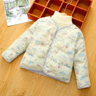 Proljetna dječja jakna za djevojčice na gumbe