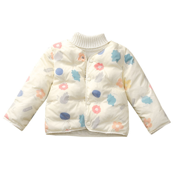 Proljetna dječja jakna za djevojčice na gumbe