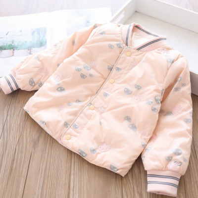 Moderna dječja proljetna jakna za djevojčice na gumbe