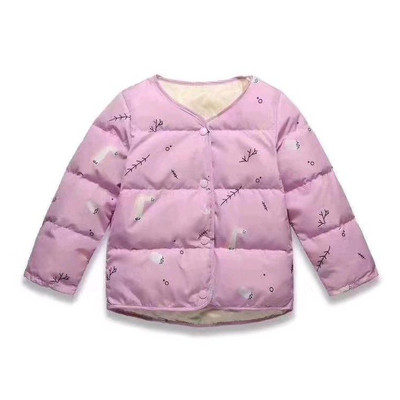 Moderna dječja proljetna jakna za djevojčice na gumbe