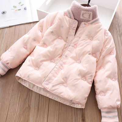 Moderna dječja proljetna jakna za djevojčice na gumbe
