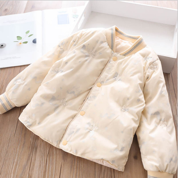 Moderna dječja proljetna jakna za djevojčice na gumbe