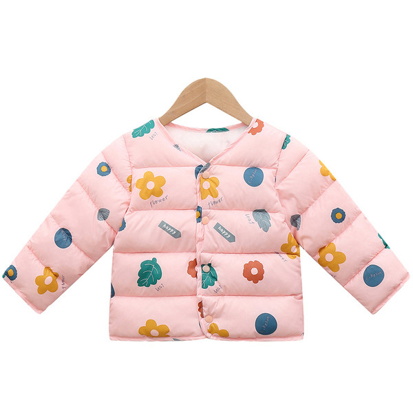 Proljetna dječja jakna s aplikacijama i gumbima