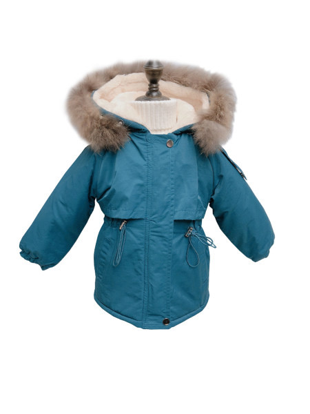 Dječja ležerna jakna s toplom postavom i puhom