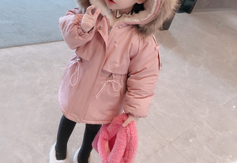 Dječja ležerna jakna s toplom postavom i puhom