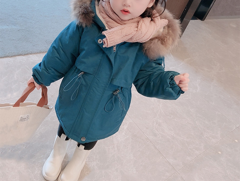 Dječja ležerna jakna s toplom postavom i puhom