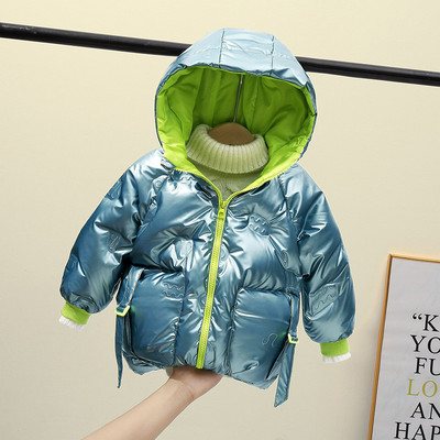 Dječja ležerna proljetna jakna s kapuljačom i patentnim zatvaračem u više boja