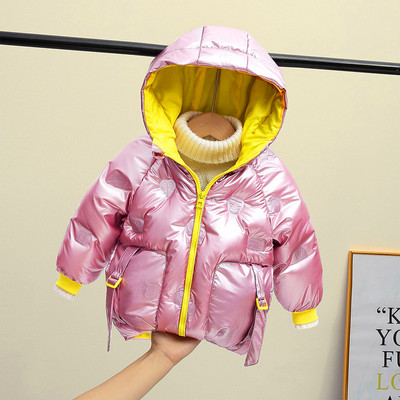 Dječja ležerna proljetna jakna s kapuljačom i patentnim zatvaračem u više boja