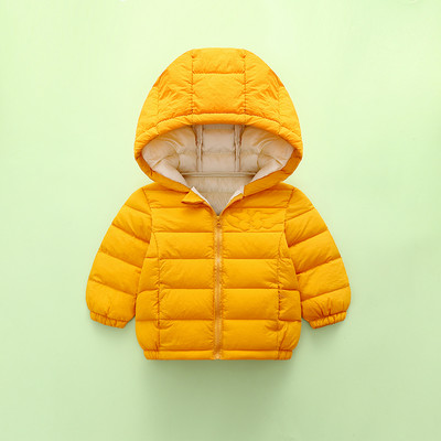 Jednobojna dječja jakna s kapuljačom - za djevojčice i dječake