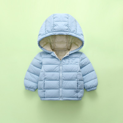 Jednobojna dječja jakna s kapuljačom - za djevojčice i dječake