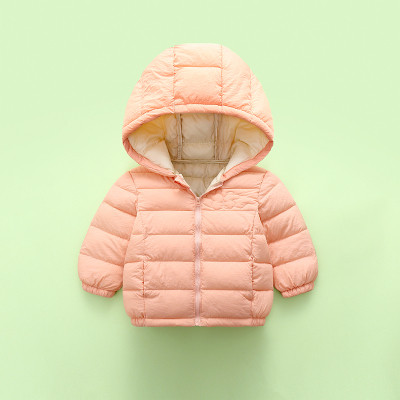 Jednobojna dječja jakna s kapuljačom - za djevojčice i dječake