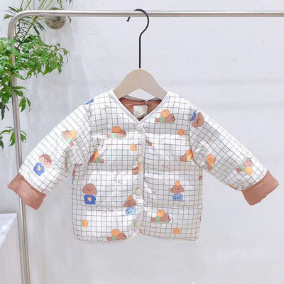 Proljetna dječja jakna za djevojčice i dječake na gumbe