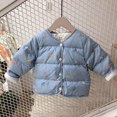 Proljetna dječja jakna za djevojčice i dječake na gumbe