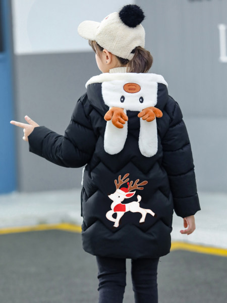 Dječja ležerna jakna sa 3D elementom i džepovima u više boja