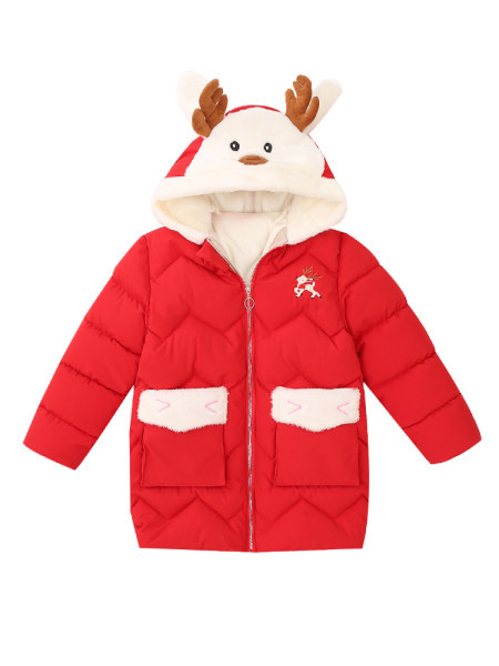 Dječja ležerna jakna sa 3D elementom i džepovima u više boja