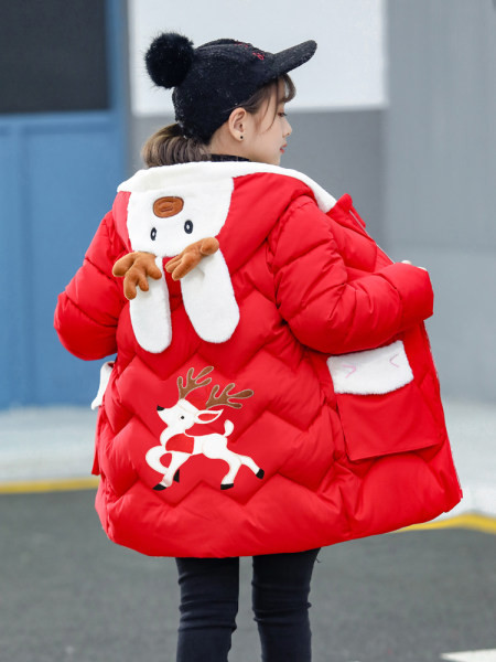 Dječja ležerna jakna sa 3D elementom i džepovima u više boja