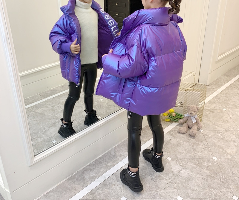 Dječja ležerna jakna s patentnim zatvaračem i visokim ovratnikom u različitim bojama