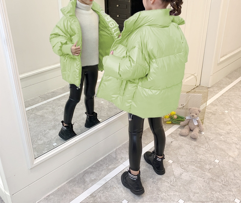 Dječja ležerna jakna s patentnim zatvaračem i visokim ovratnikom u različitim bojama