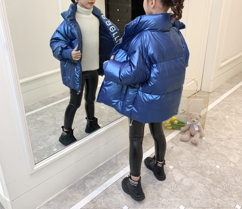 Dječja ležerna jakna s patentnim zatvaračem i visokim ovratnikom u različitim bojama