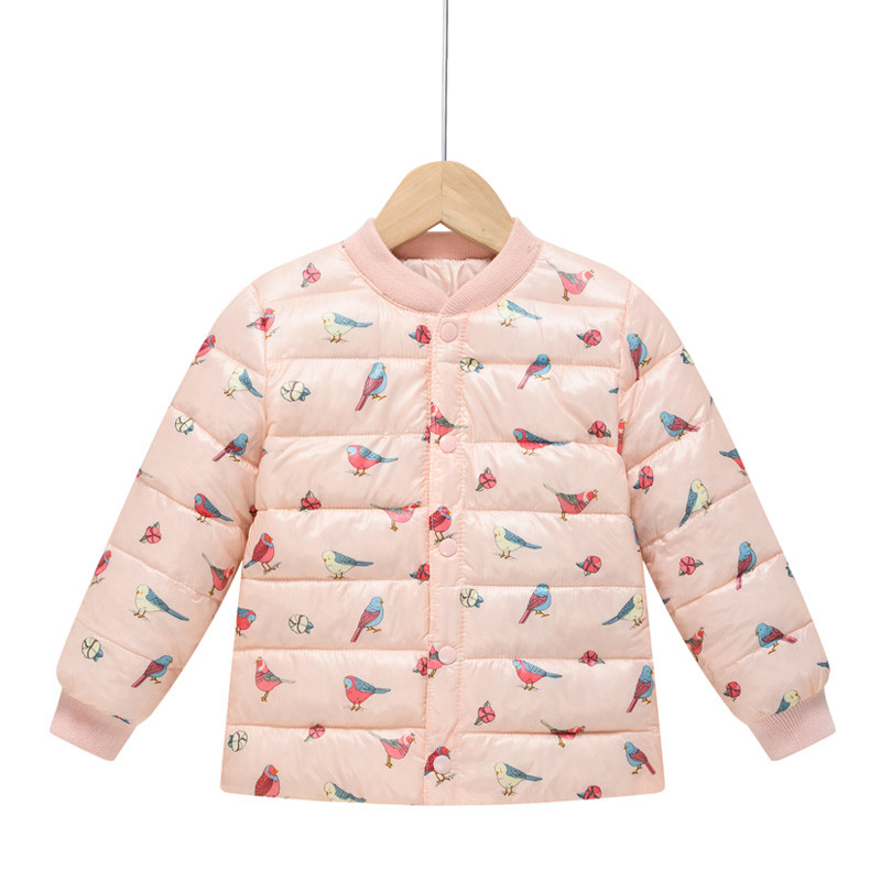 Dječja jakna s gumbima i šarenim aplikacijama - za djevojčice i dječake