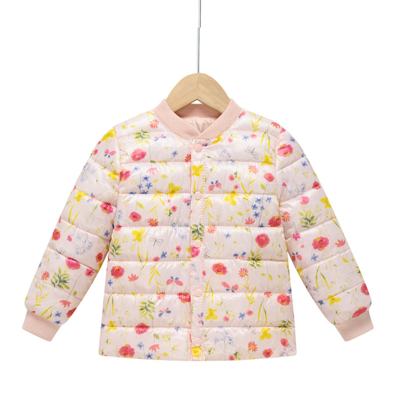 Dječja jakna s gumbima i šarenim aplikacijama - za djevojčice i dječake