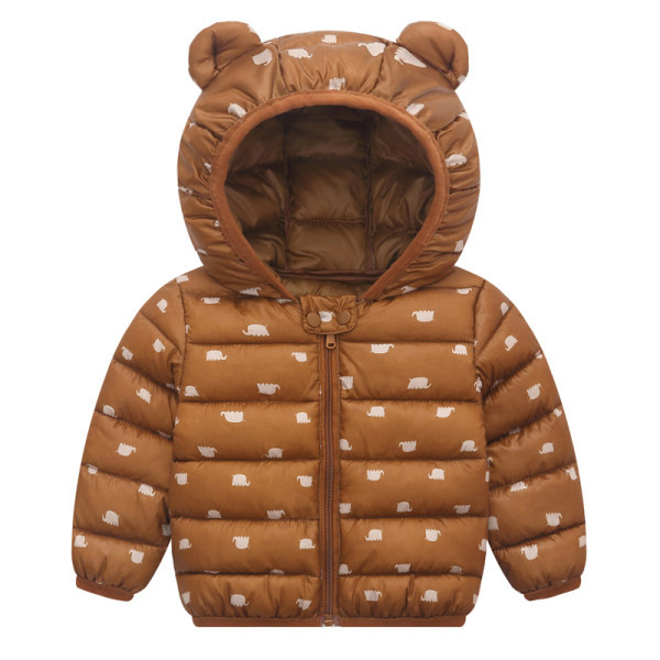 Proljetna dječja jakna s 3D elementom na kapuljači - za djevojčice i dječake