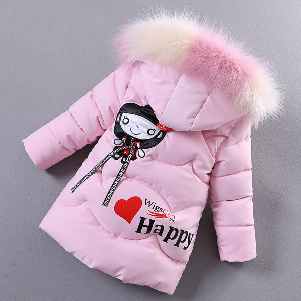 novi model zimske dječje jakne sa kapuljačom za djevojčice